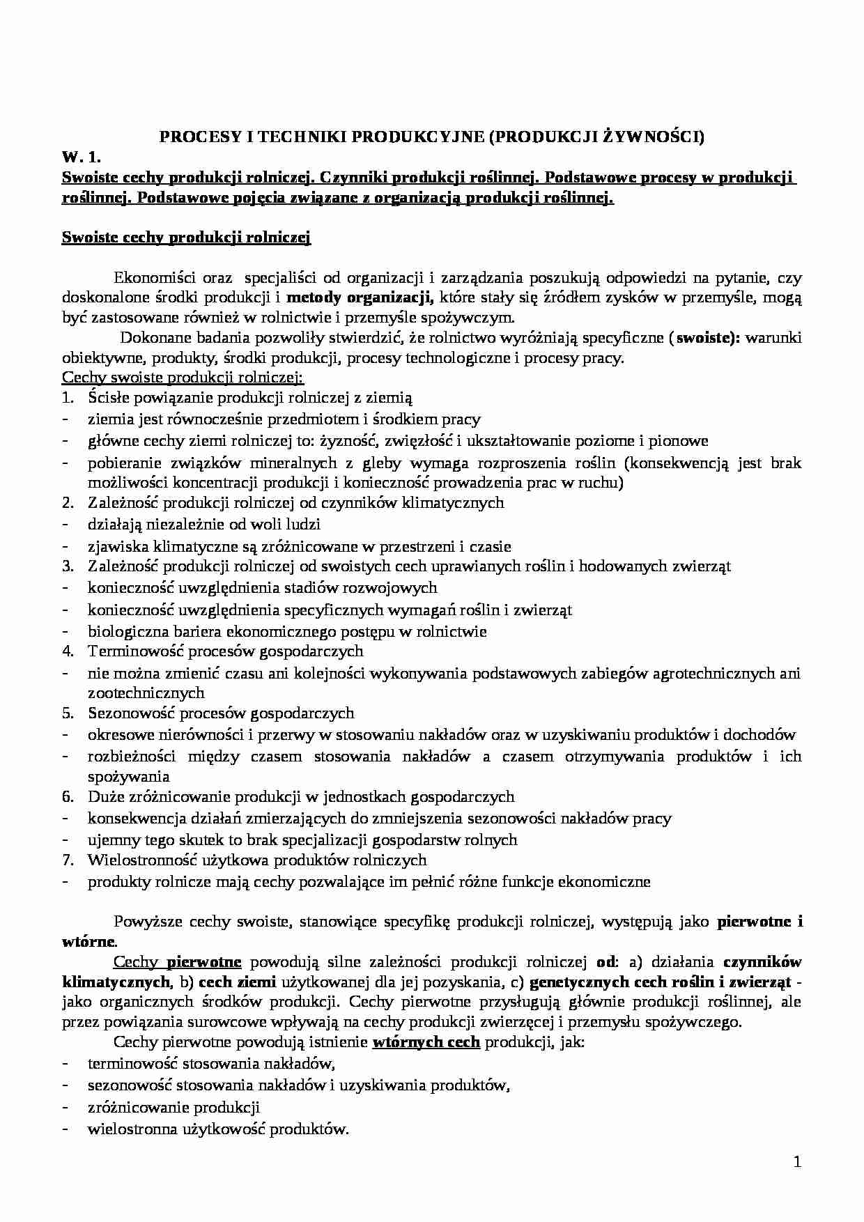 Procesy i techniki produkcyjne - strona 1