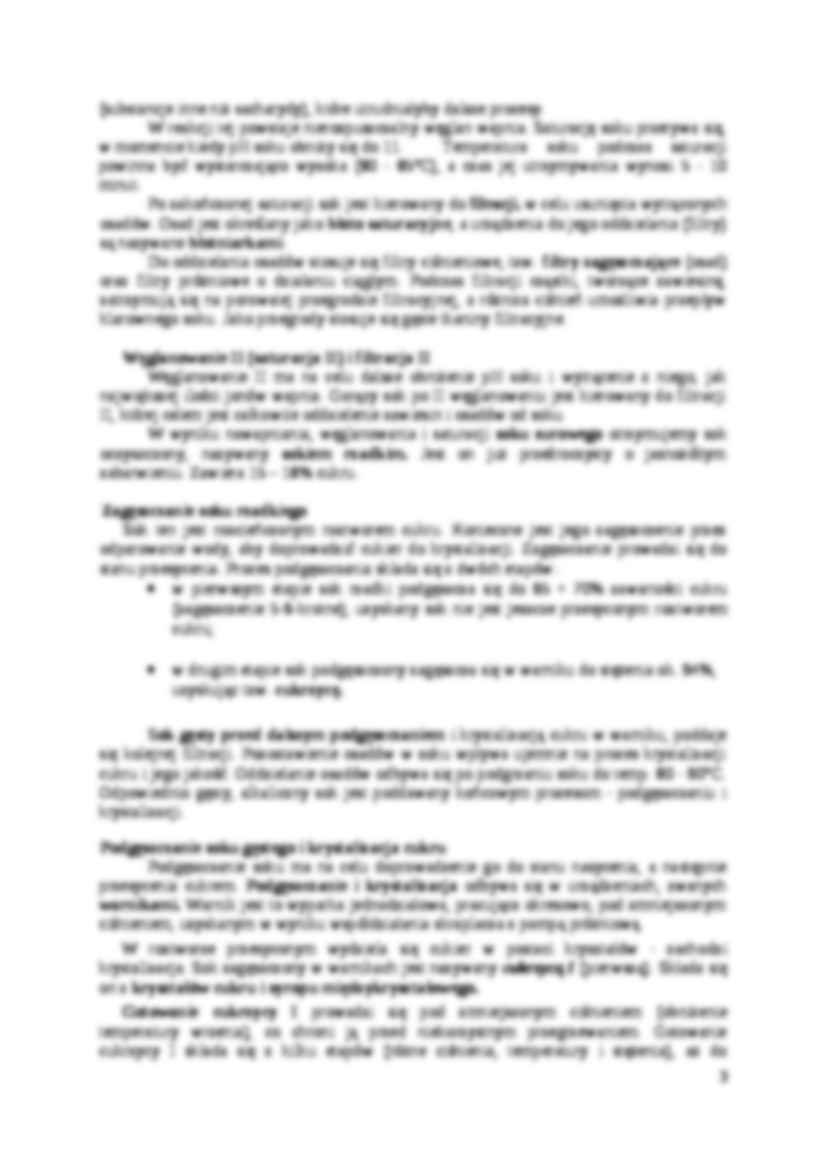Technologie przemysłowe, przemysł cukrowniczy - strona 3