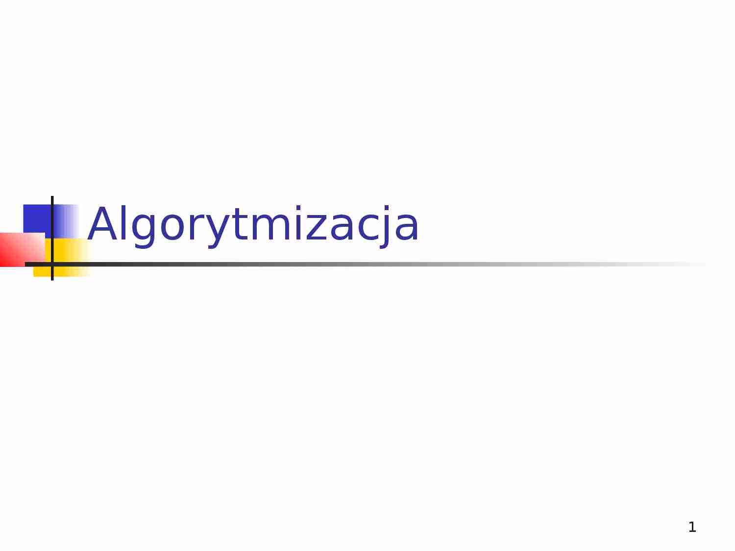 Algorytmy - POPRAWNOŚĆ - strona 1