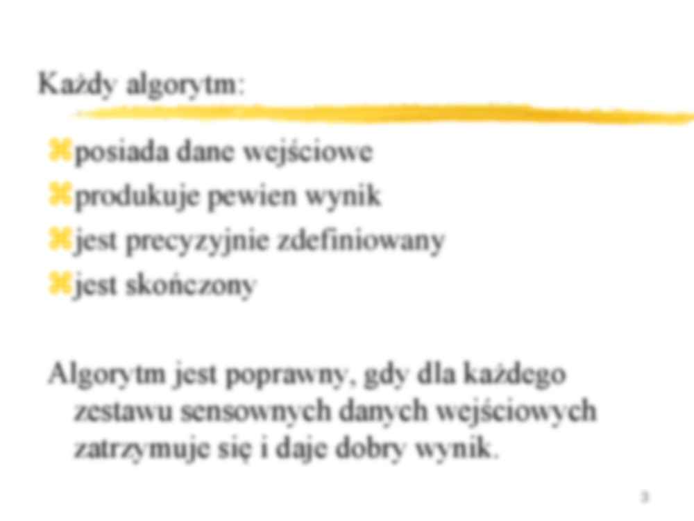Złożność obliczeniowa, algorytm - strona 3