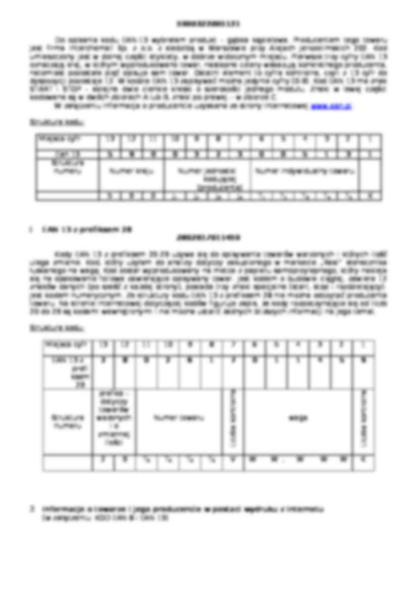 Analiza kodów kreskowych - strona 3