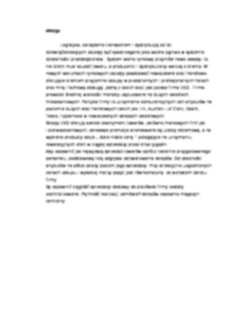 Dystrybucja towarów w firmie - strona 3