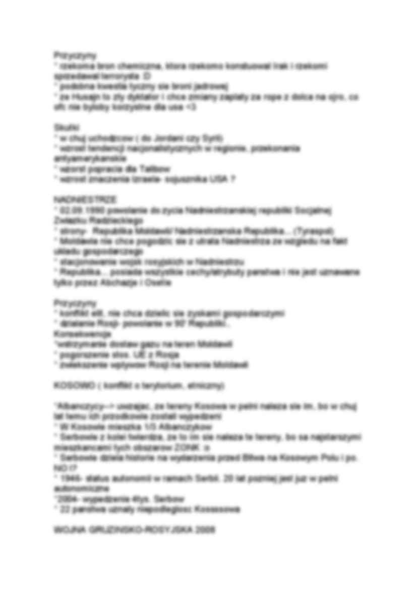 Międzynarodowe Stosunki Polityczne - streszczenie skryptu - strona 3