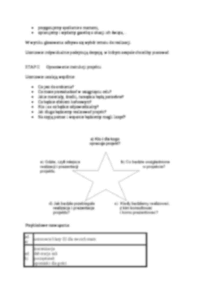 Nauczanie - metoda projektu - strona 2