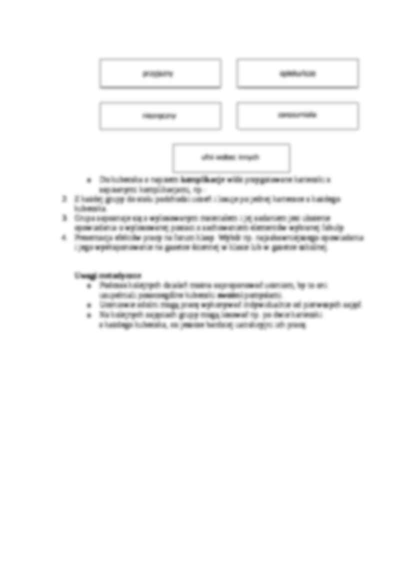 Nauczanie - technika fabuła z 