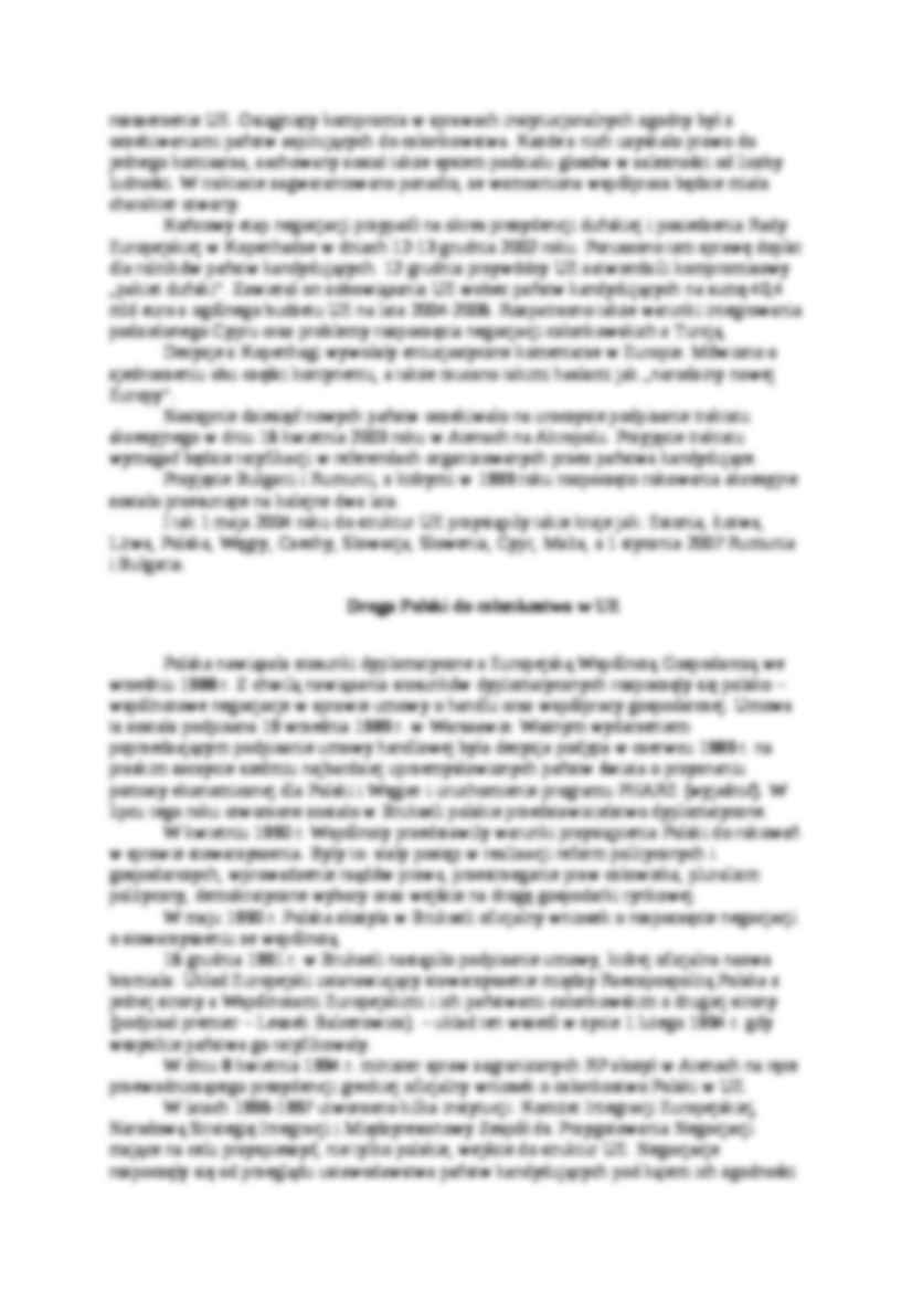 Rozszerzenie Unii Europejskiej na wschód  - strona 3