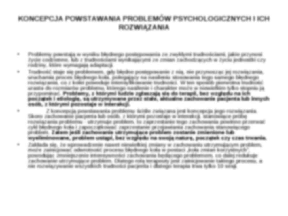 Terapia strategiczna zespołu z Mental Research Institute - strona 3