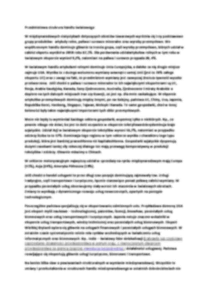 Struktury handlu międzynarodowego - strona 2