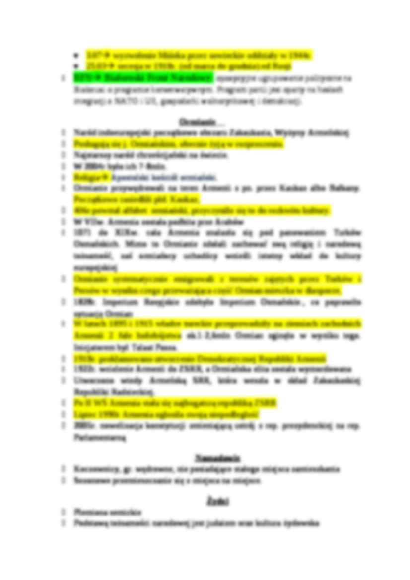 Białoruś, Ormianie, Żydzi - omówienie - strona 2