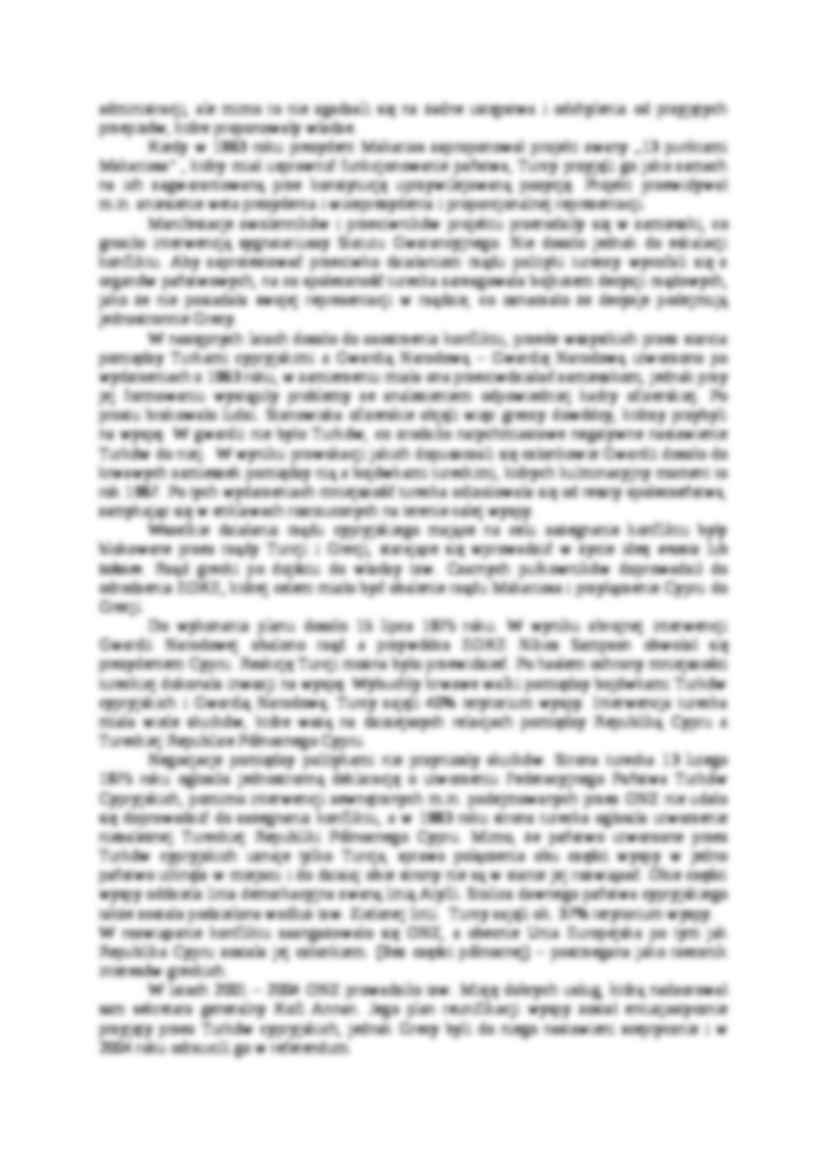 Cypr - omówienie, zagadnienia, skutki działan z 75r. - strona 2