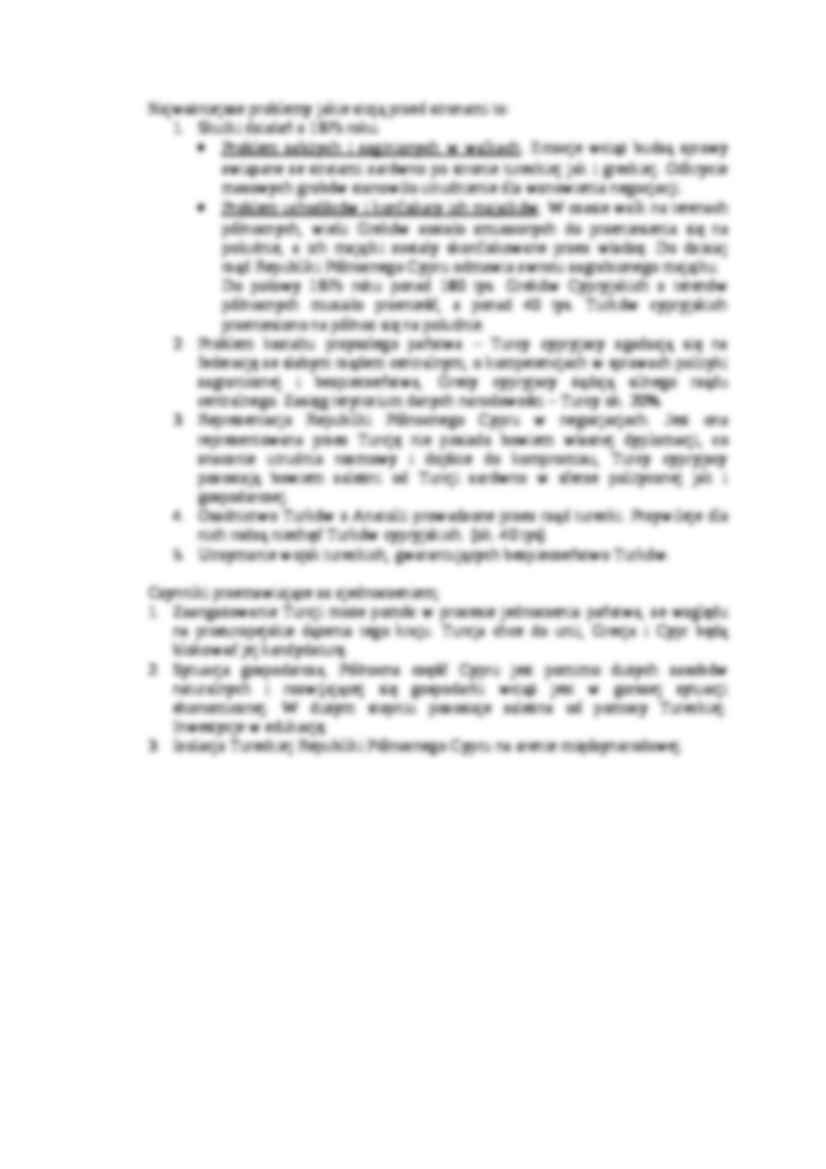 Cypr - omówienie, zagadnienia, skutki działan z 75r. - strona 3
