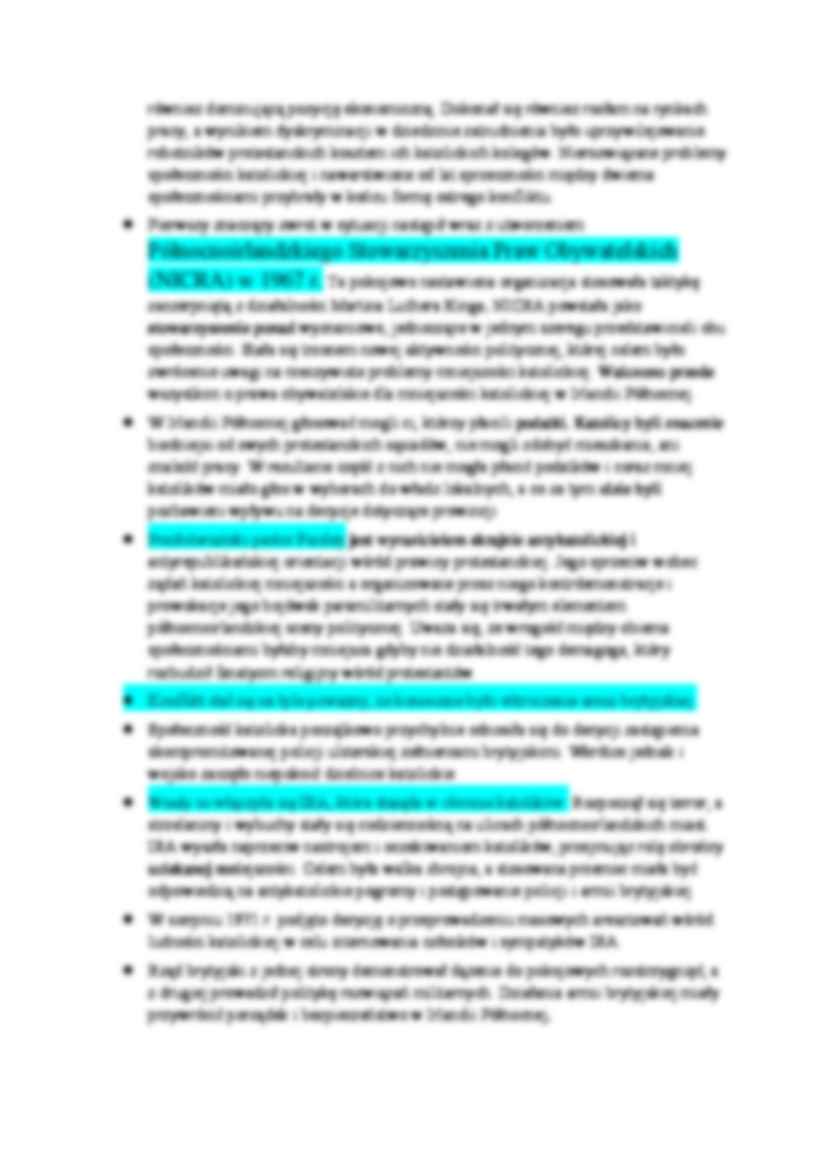 Konflikt w Irlandii - omówienie - strona 3