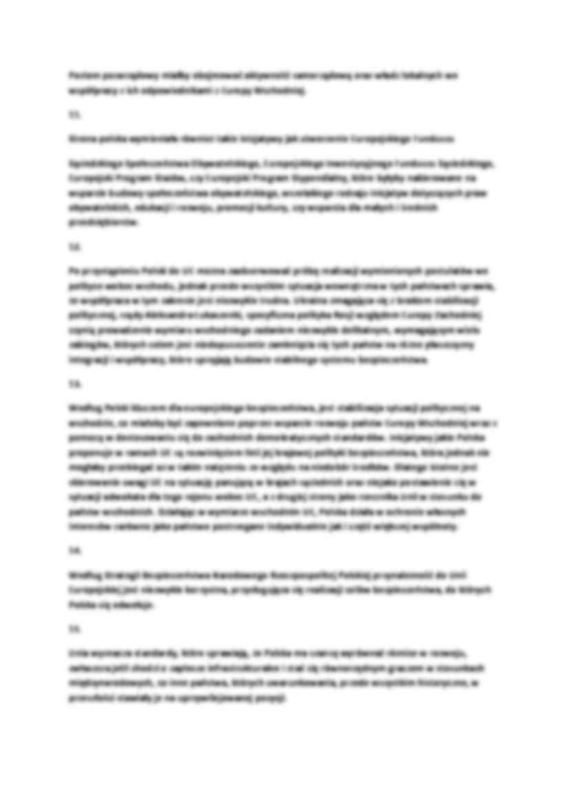 Strategia bezpieczeństwa narodowego RP w ramach Unii Europejskiej - strona 3