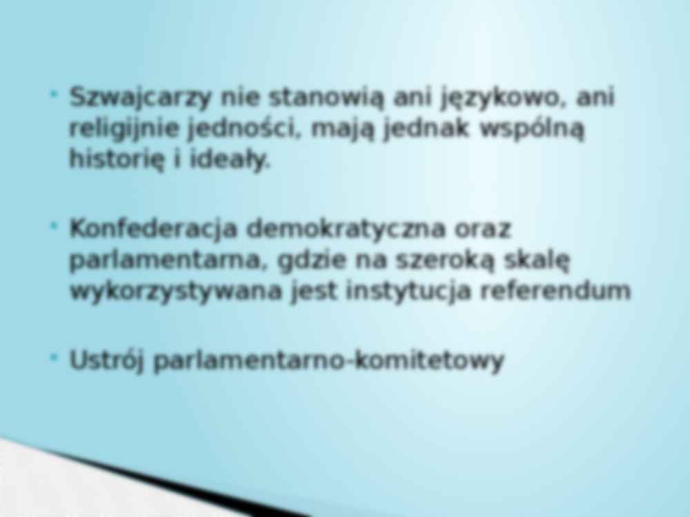System polityczny Szwajcarii - strona 3