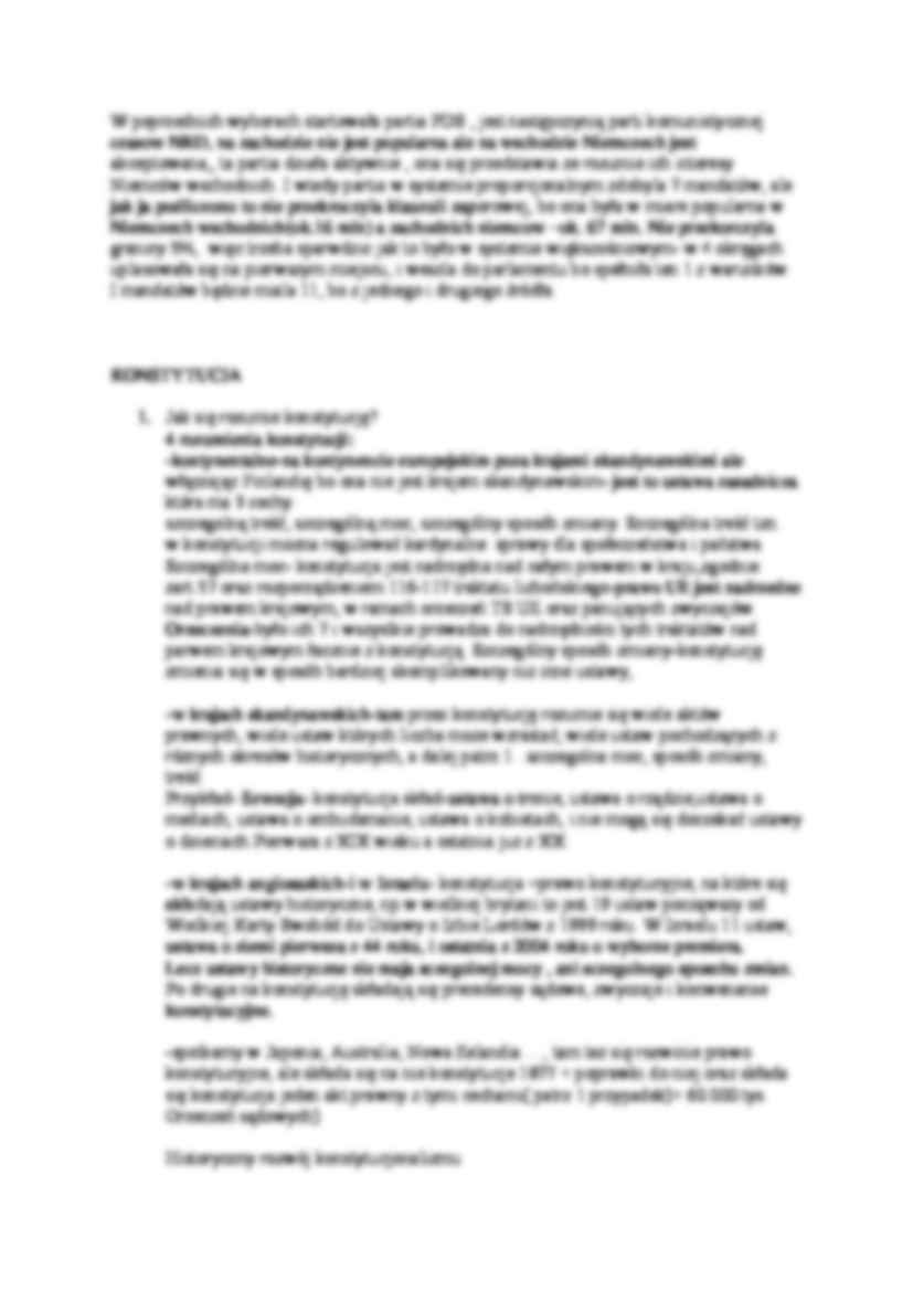 Współczesne systemy polityczne - wykład - strona 2