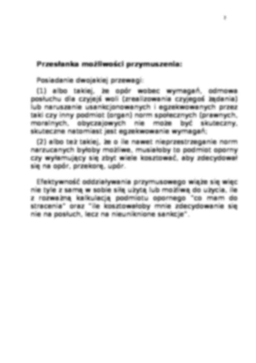 Przymus - szczegółowe opracowanie zagadnienia - strona 2