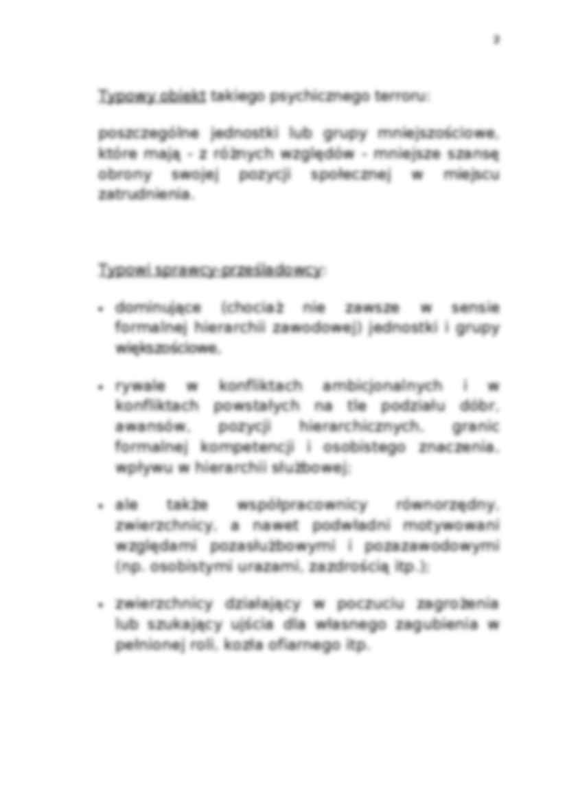 Mobbing - omówienie terminu - strona 2
