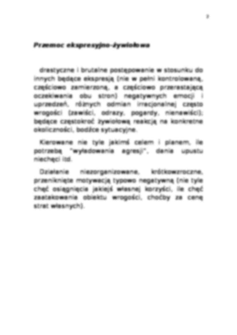 Rodzaje przemocy - cd - strona 2