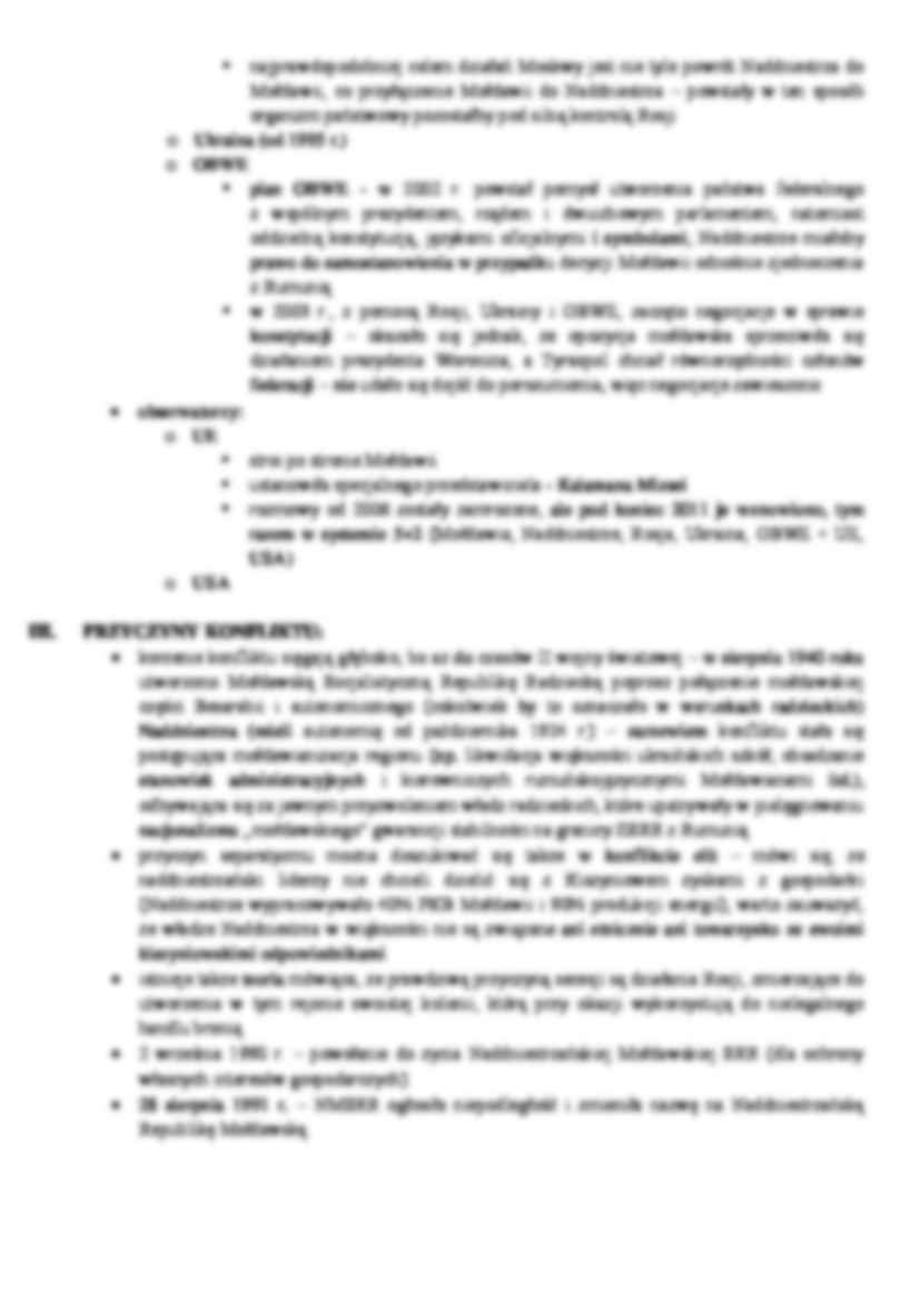 Naddniestrze - konflikt w Mołdawii - omówienie - strona 2