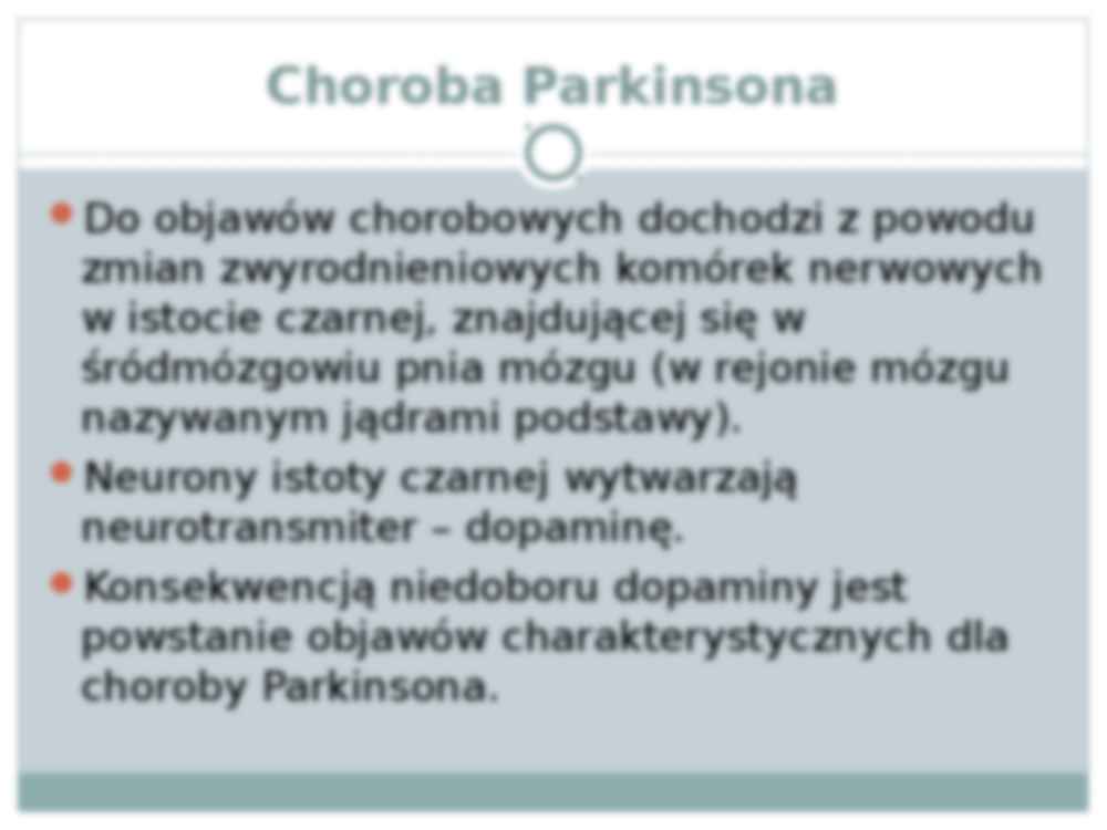 Choroby ośrodkowego układu nerwowego - omówienie chorób - strona 3