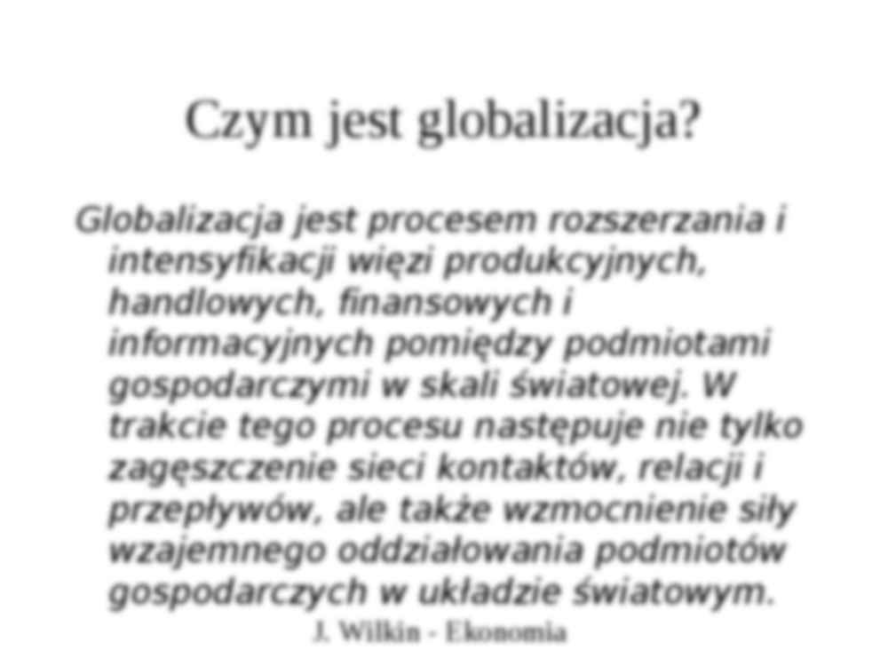 Rynek światowy i globalny system gospodarczy - strona 2
