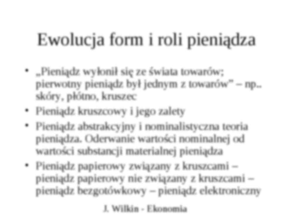 Polityka monetarna - wykład - strona 3