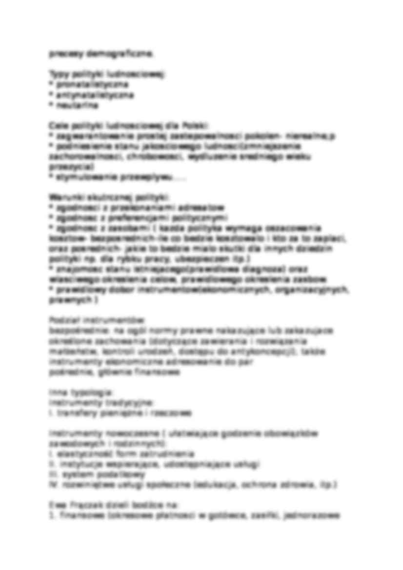 Prognozy ludnościowe - wykład - strona 2