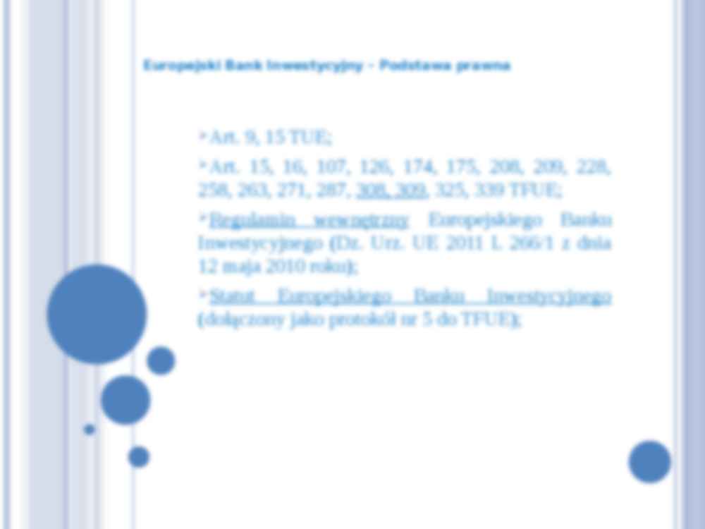 Europejski Bank Inwestycyjny - strona 3