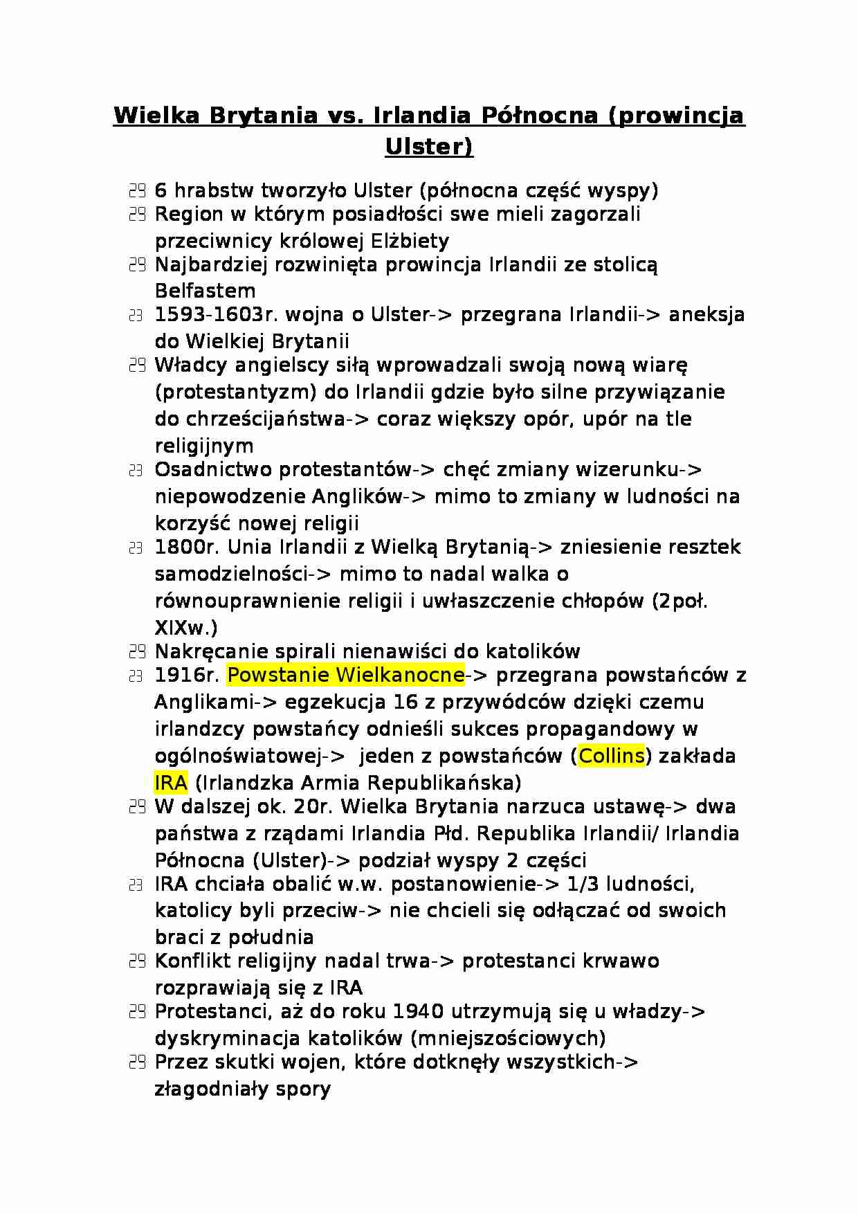 Wielka Brytania vs. Irlandia Północna (Ulster) - strona 1