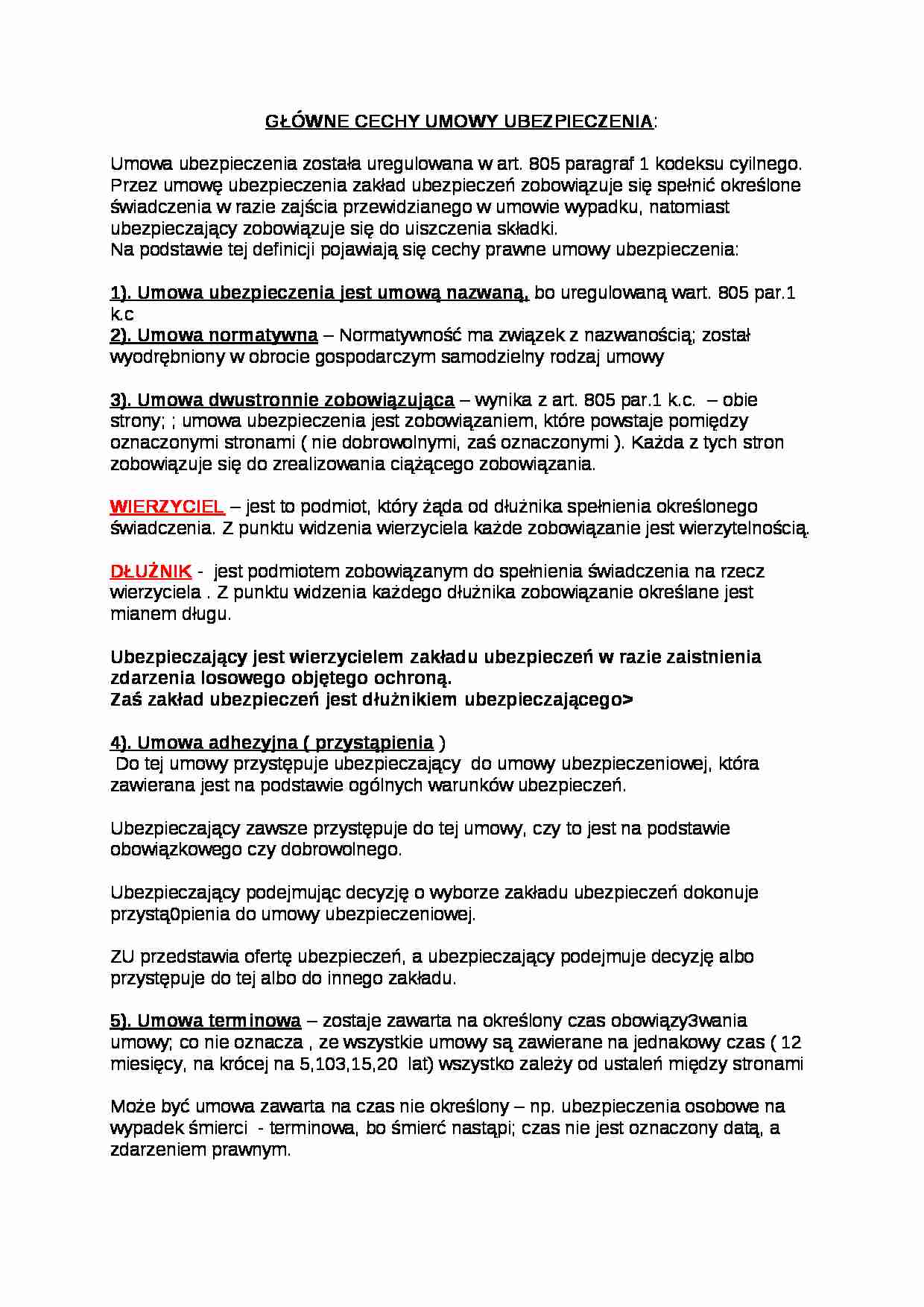 Ubezpieczenia komunikacyjne - strona 1