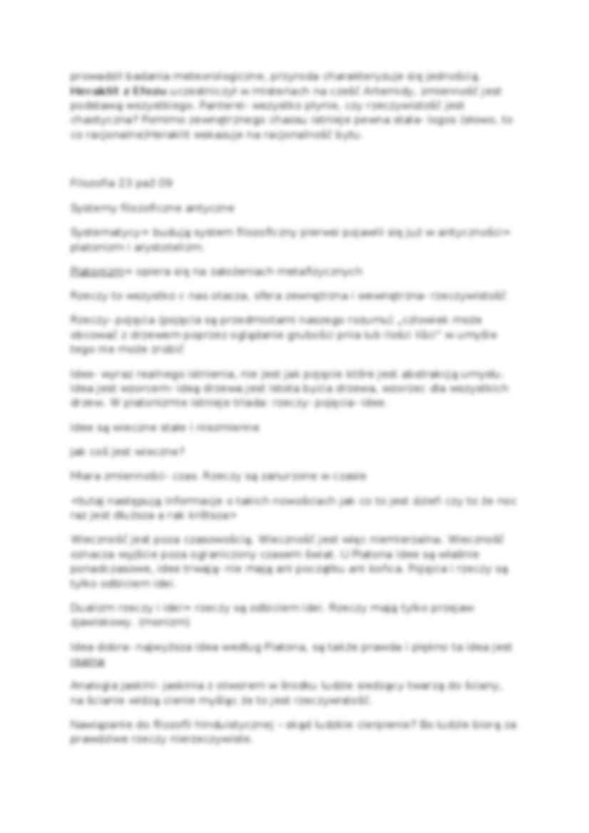 Filozofia - początek myśli ludzkiej - wykład - strona 2