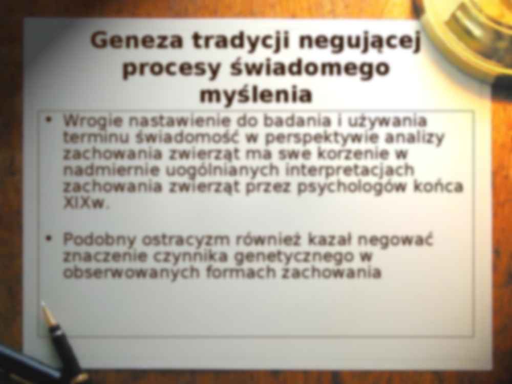 Argumenty przeciw swiadomości - wykład - strona 2