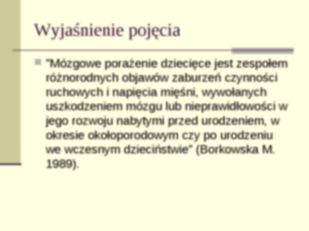 Mózgowe porażenie dziecięce - strona 2