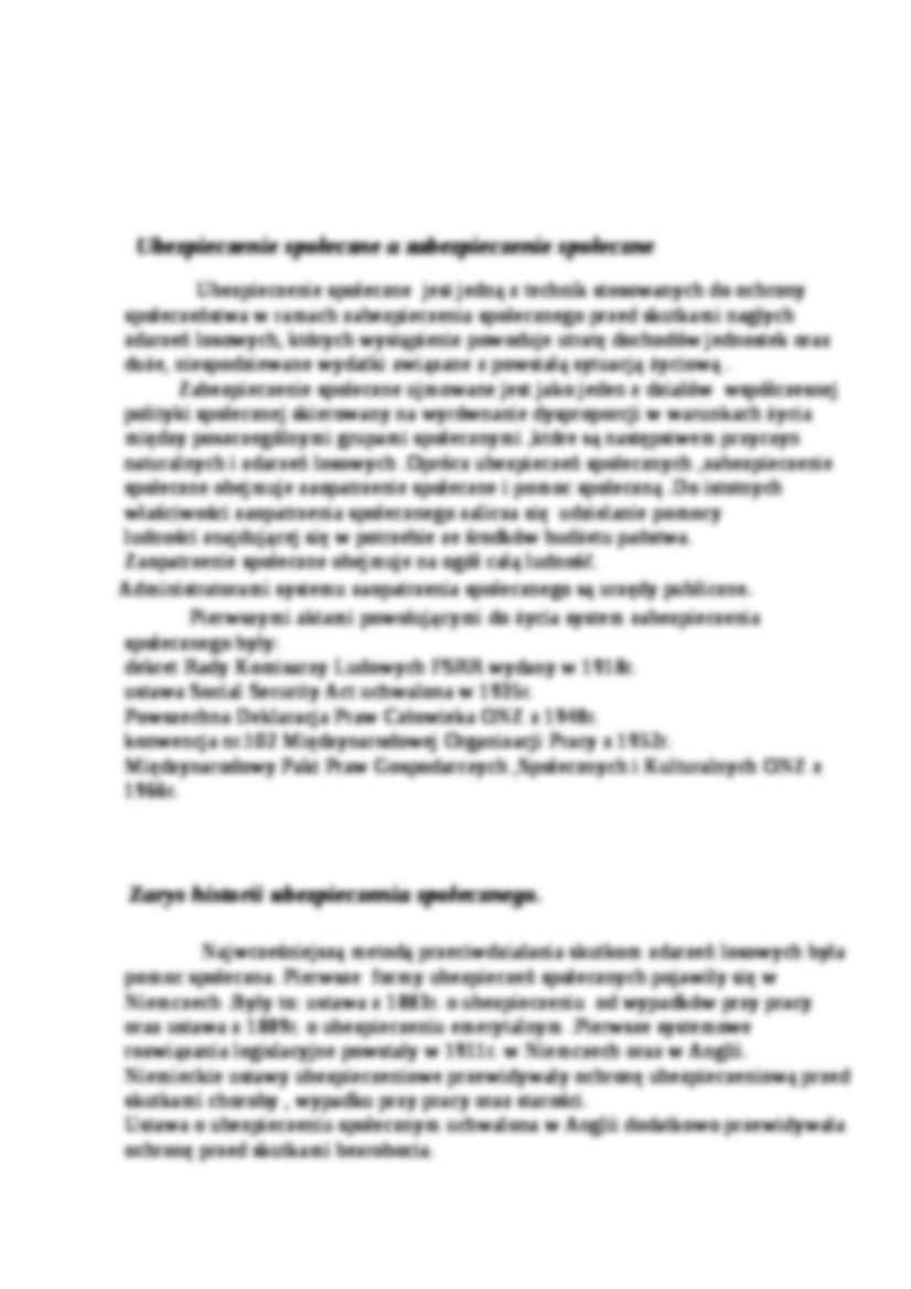 Ubezpieczenia społeczne - strona 2