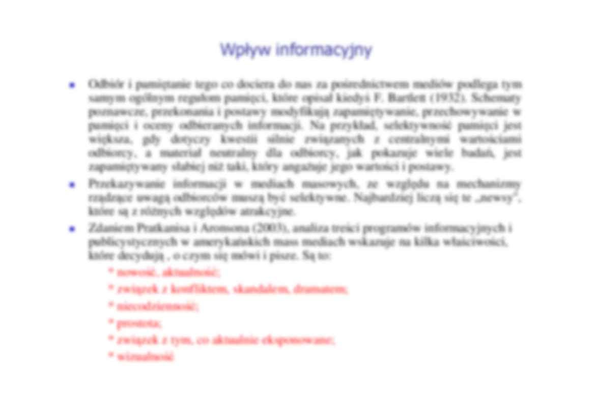 Reklama a postawy i zachowania polityczne - strona 3
