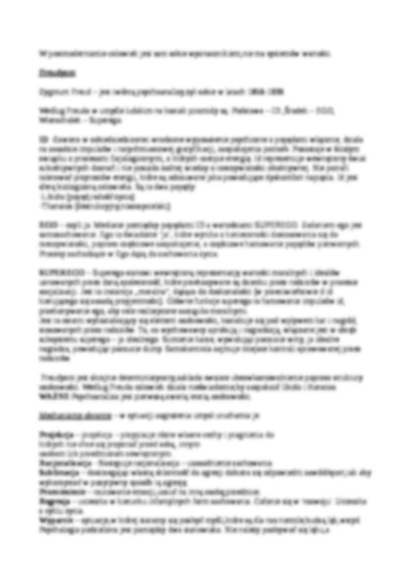 Psychologia społeczna - opracowanie zagdanień i definicji - strona 2