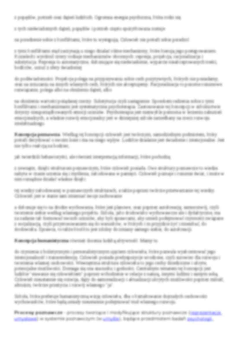 Koncepcje człowieka według J. Kozieleckiego - strona 2