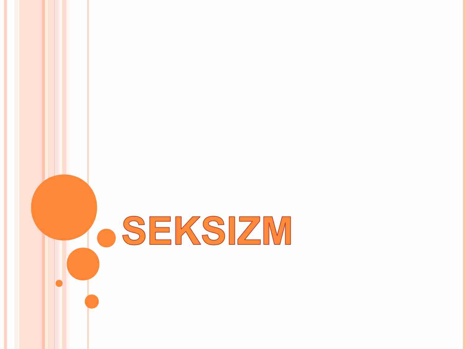 Seksizm - prezentacja zagadnienia - strona 1
