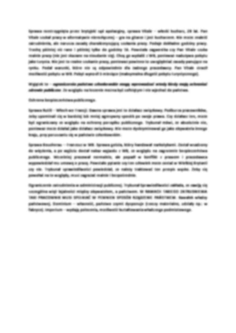 Swobodny przepływ osób - wykład 30.10.2012 - strona 2