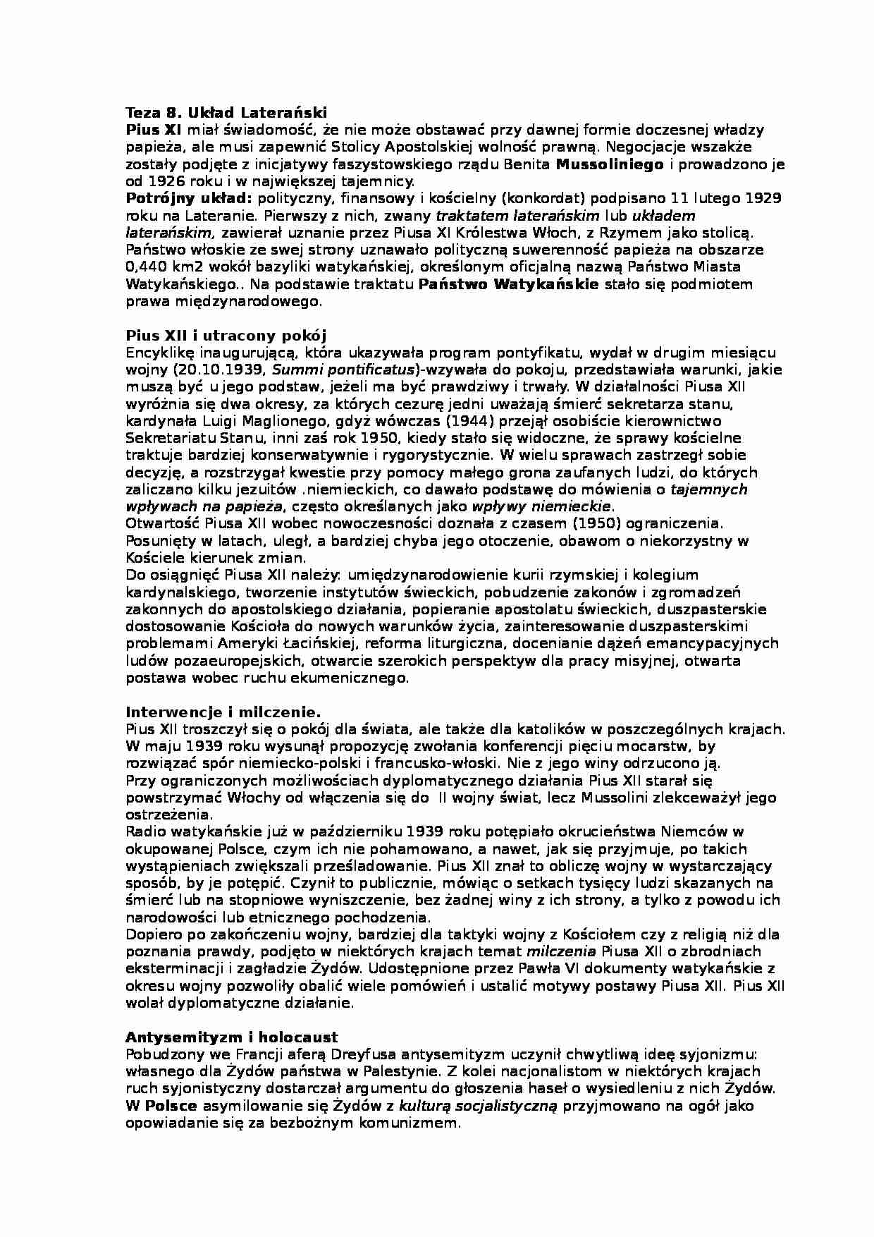 Układ Laterański - strona 1