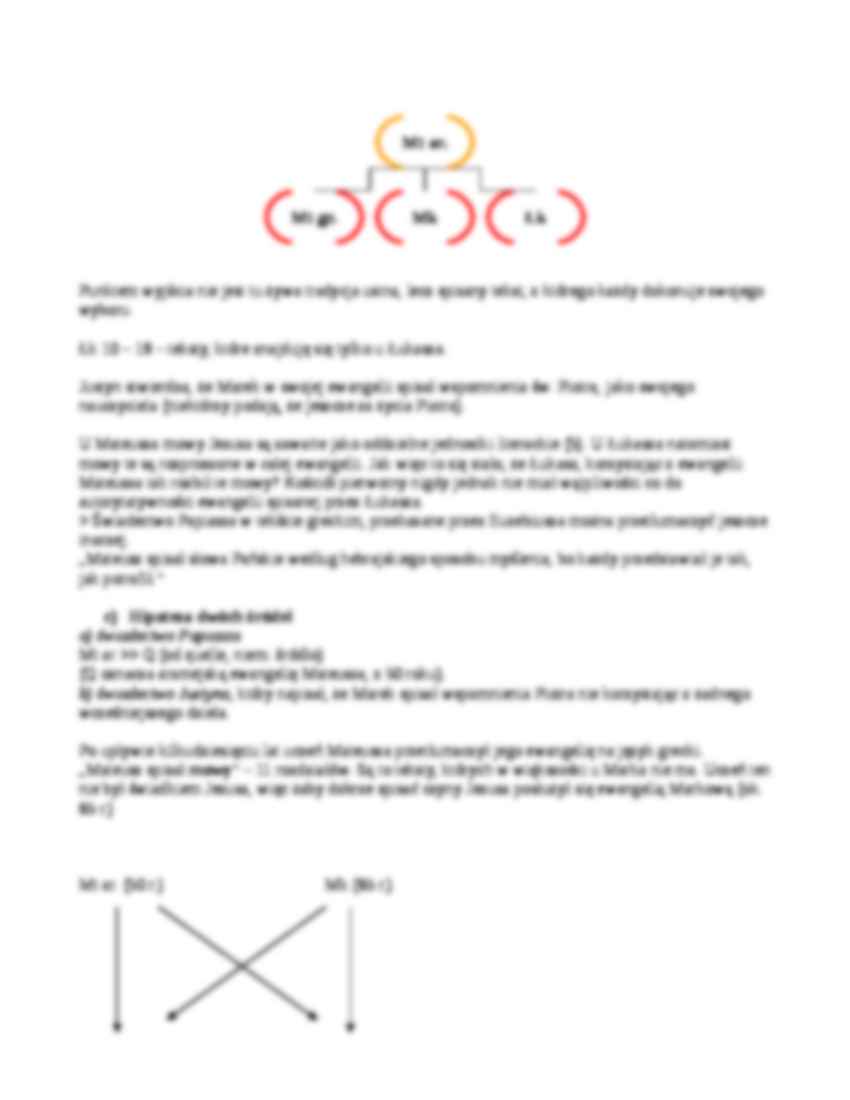 Ewangelie synoptyczne - wykład - strona 3