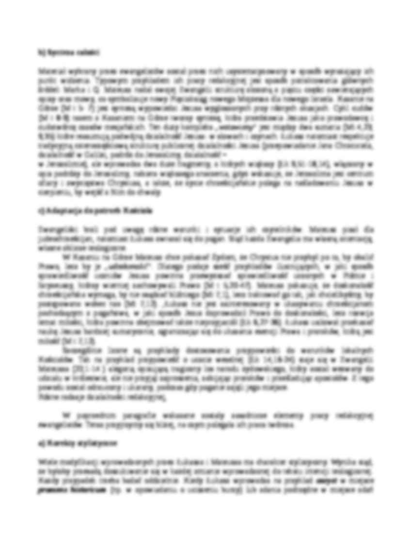 Redaktionsgeschichte, czyli metoda historii redakcji - strona 3