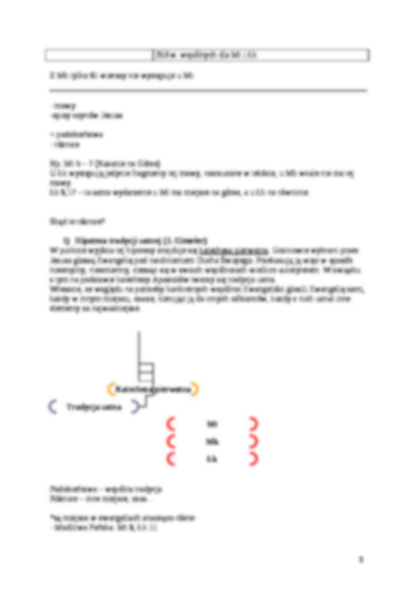 Ewangelie synoptyczne - wykład - Znaczenie świeckie - strona 3