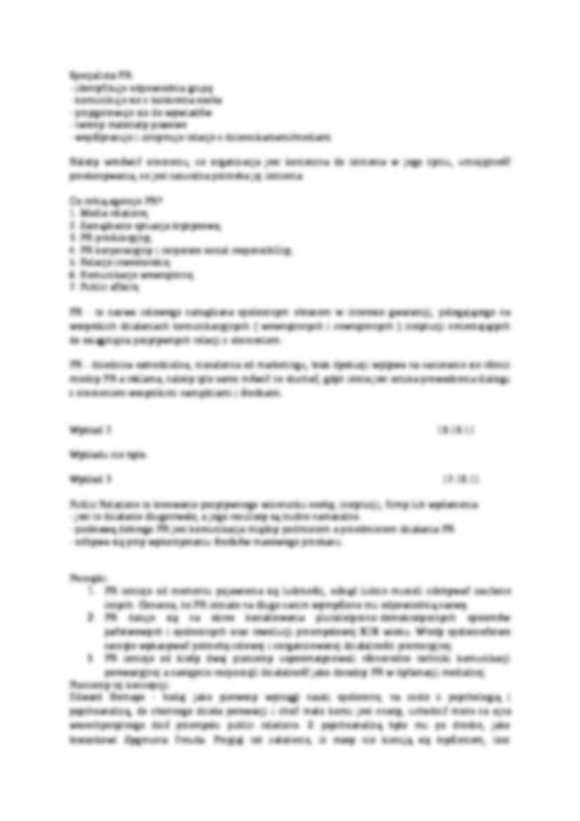 Public relations - opracowanie - strona 3