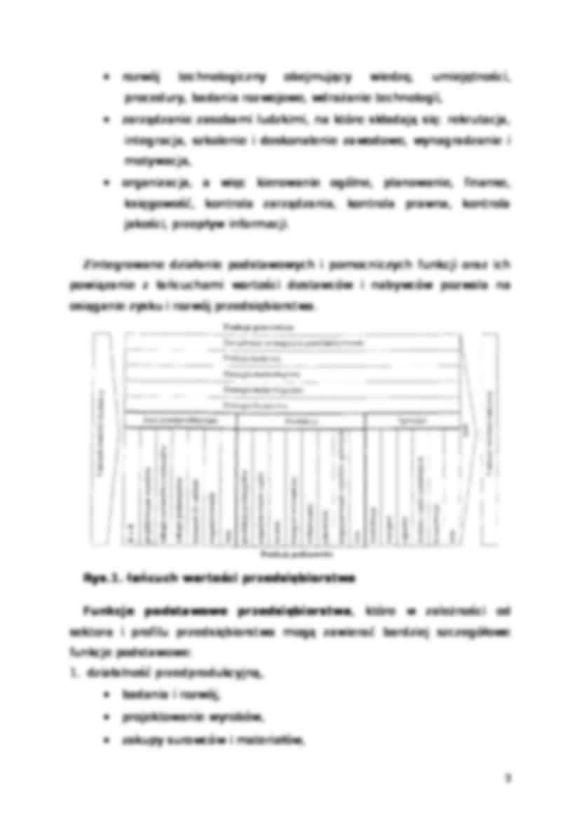 Analiza łańcucha wartości - Zarządzanie - strona 3