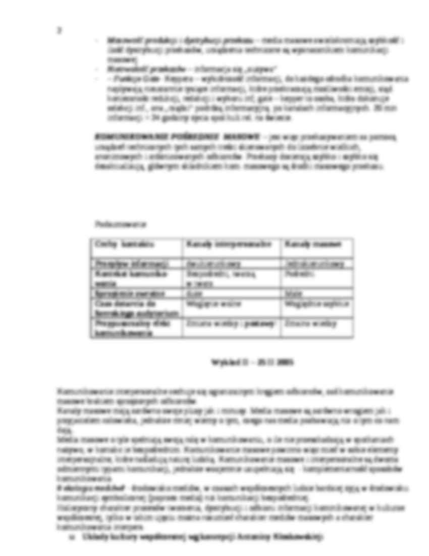 Teorie komunikowania społecznego - strona 2