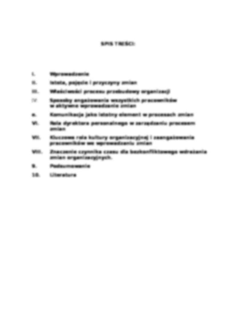 Bariery we wprowadzaniu zmian w organizacji - strona 2