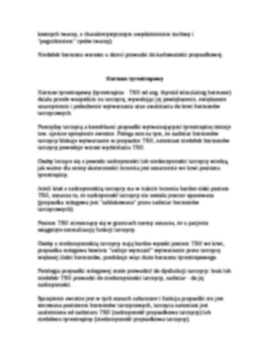 Hormony przysadki - Hormon adrenokortykotropowy - Hormon wzrostu - strona 2