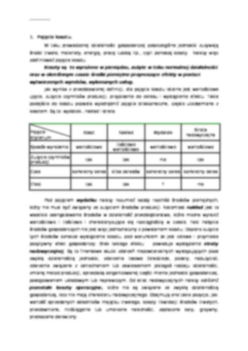 Koszty w przedsiębiorstwie - strona 2