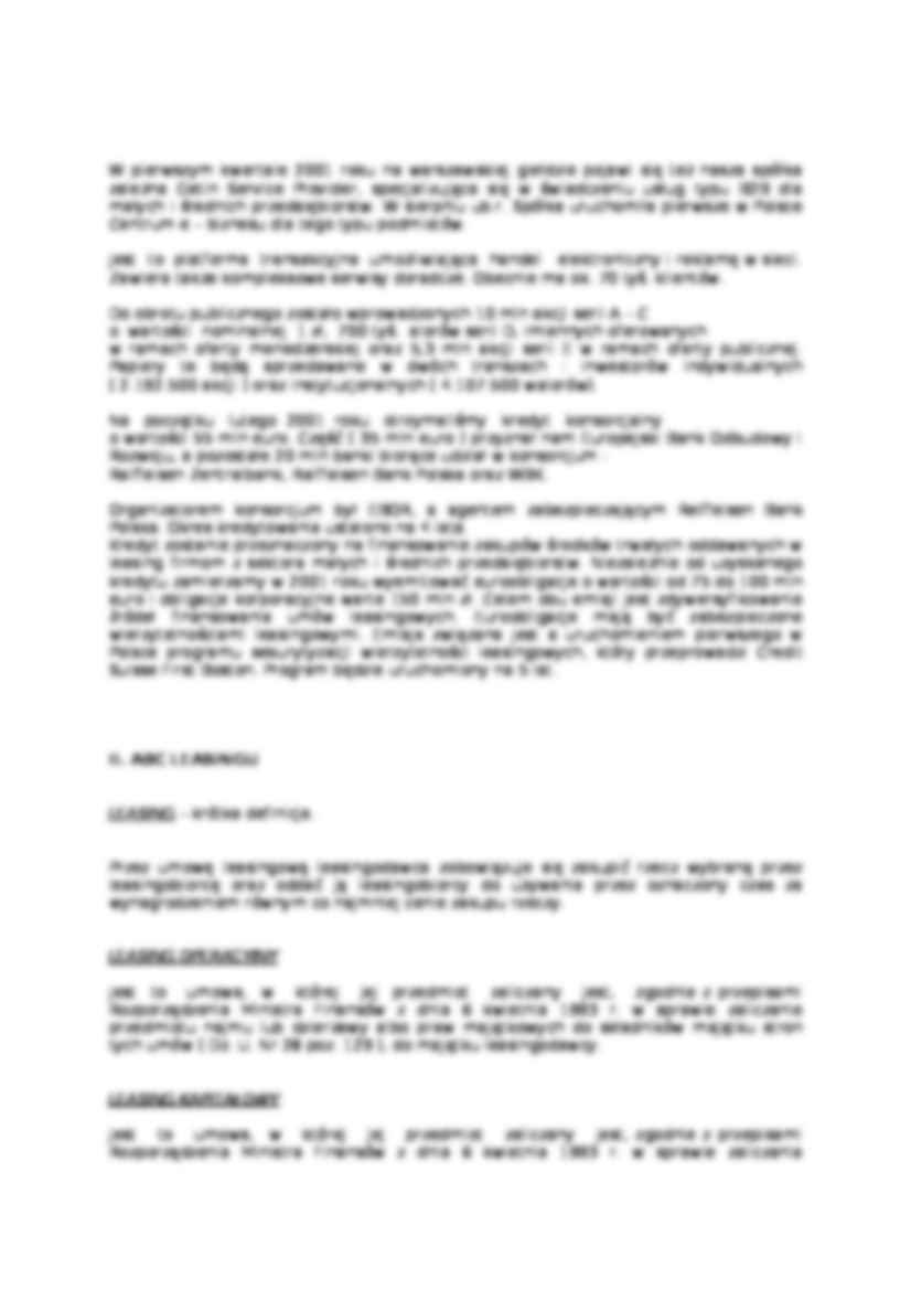 Europejski Fundusz Leasingowy - strona 3